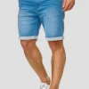INDICODE JEANSLONAR - Jeansshorts - Blue Wash