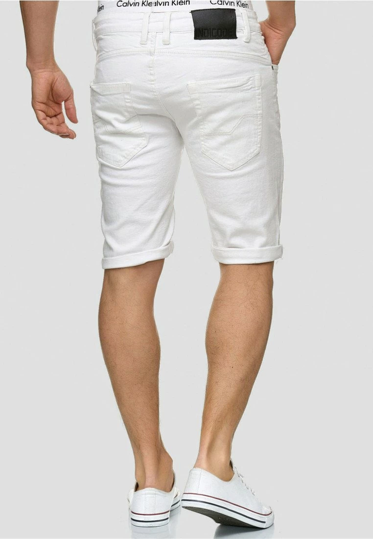 INDICODE JEANSCUBA CADEN - Jeansshorts - Offwhite 3 INDICODE JEANSCUBA CADEN - Jeansshorts - Offwhite - Bild 3