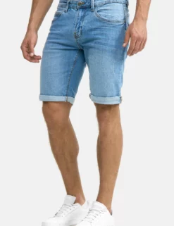 INDICODE JEANSCUBA CADEN - Jeansshorts - Blue -Indicode Jeans Butik 1b0f1de49a2541c4beb560cef5f4ff83 scaled