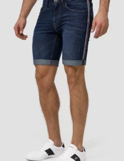 INDICODE JEANSJeansshorts - Dark Blue