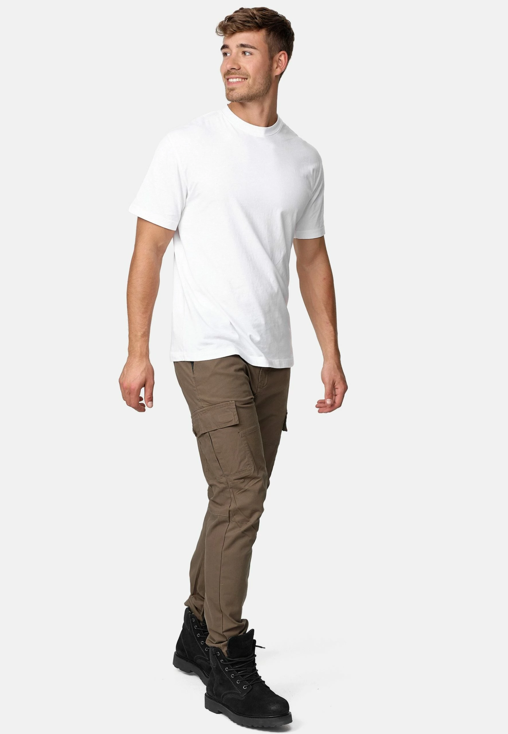 INDICODE JEANSCargobyxor - Army 2 INDICODE JEANSCargobyxor - Army - Bild 2