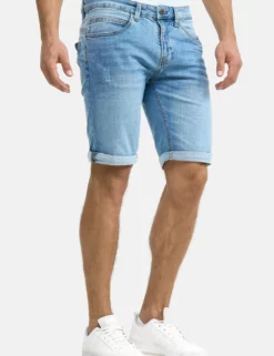 INDICODE JEANSCUBA CADEN - Jeansshorts - Blue -Indicode Jeans Butik 34754df87fcc4c83b6ef747efa1045f5 scaled