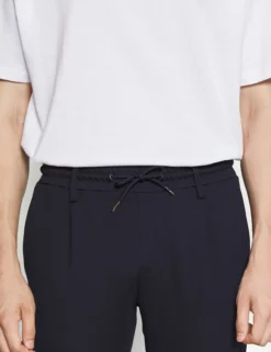 INDICODE JEANSEBERLEIN WITH ROLLED UP - Tygbyxor - Navy 9 INDICODE JEANSEBERLEIN WITH ROLLED UP - Tygbyxor - Navy -Indicode Jeans Butik 34ab87c721a0488596c2d265afeebc7f scaled