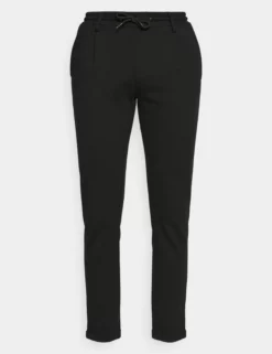 INDICODE JEANSEBERLEIN WITH ROLLED UP - Tygbyxor - Black -Indicode Jeans Butik 39db88de102d495e98e84b90cdd52bf5 scaled