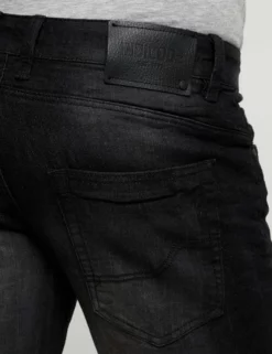 INDICODE JEANSKADEN HOLES - Jeansshorts - Black -Indicode Jeans Butik 47ecf9d5881445fbba0996dff310ed6d