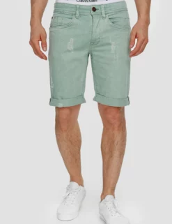 INDICODE JEANSJeansshorts - Granite Green