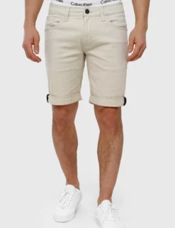 INDICODE JEANSVILLEURBANNE - Jeansshorts - Fog