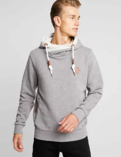 INDICODE JEANSBATCHELOR - Luvtröja - Grey Mix