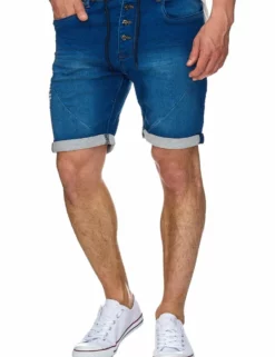 INDICODE JEANSJeansshorts - Blue -Indicode Jeans Butik 5cdf0889165541688024de2553320ac9
