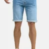 INDICODE JEANSCUBA CADEN - Jeansshorts - Blue