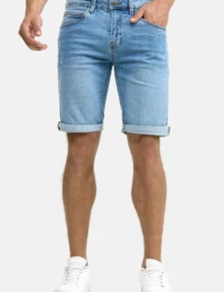 INDICODE JEANSCUBA CADEN - Jeansshorts - Blue