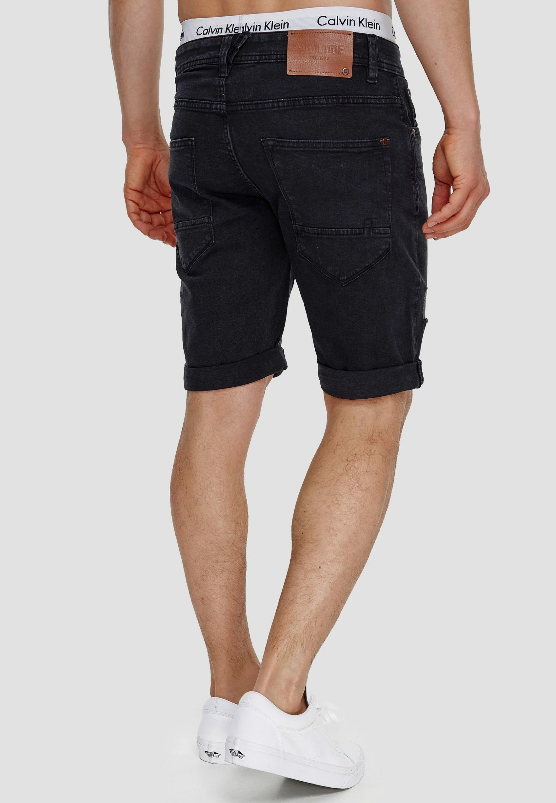 INDICODE JEANSJeansshorts - Black 5 INDICODE JEANSJeansshorts - Black - Bild 5