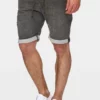 INDICODE JEANSJeansshorts - Grey