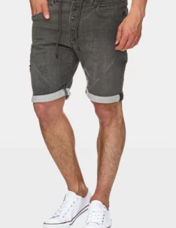 INDICODE JEANSJeansshorts - Grey