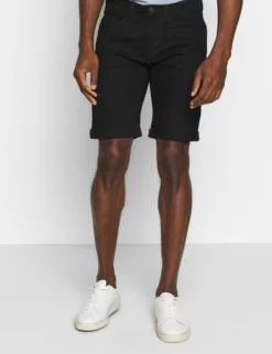 INDICODE JEANSKADEN - Jeansshorts - Ultra Black