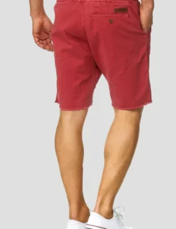 INDICODE JEANSCARVER - Jeansshorts - Vermillion -Indicode Jeans Butik 7bee2cde98aa47458a02c0e20d7a5345