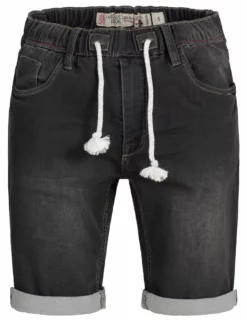 INDICODE JEANSKADIN - Jeansshorts - Black -Indicode Jeans Butik 93ac30a4fccc4202896469041bb486a2