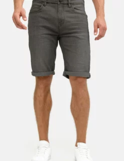 INDICODE JEANSCUBA CADEN - Jeansshorts - Dark Grey