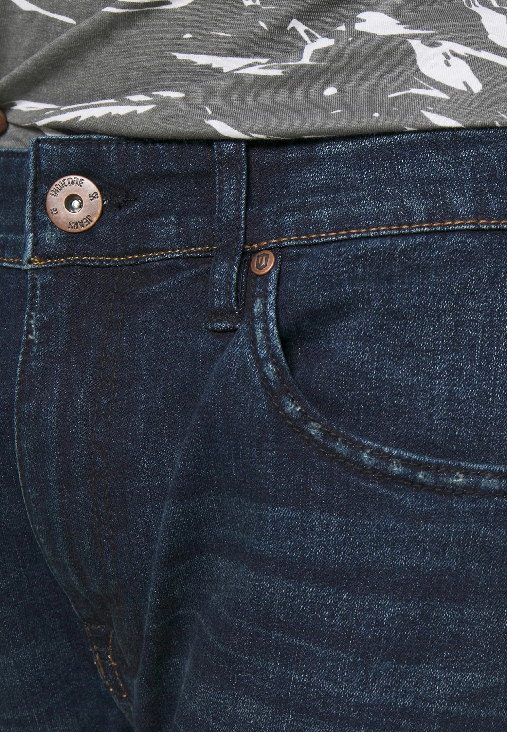 INDICODE JEANSGLENN - Jeans Straight Leg - Pure Indigo 5 INDICODE JEANSGLENN - Jeans Straight Leg - Pure Indigo - Bild 5