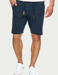 INDICODE JEANSCARVER - Jeansshorts - Blue