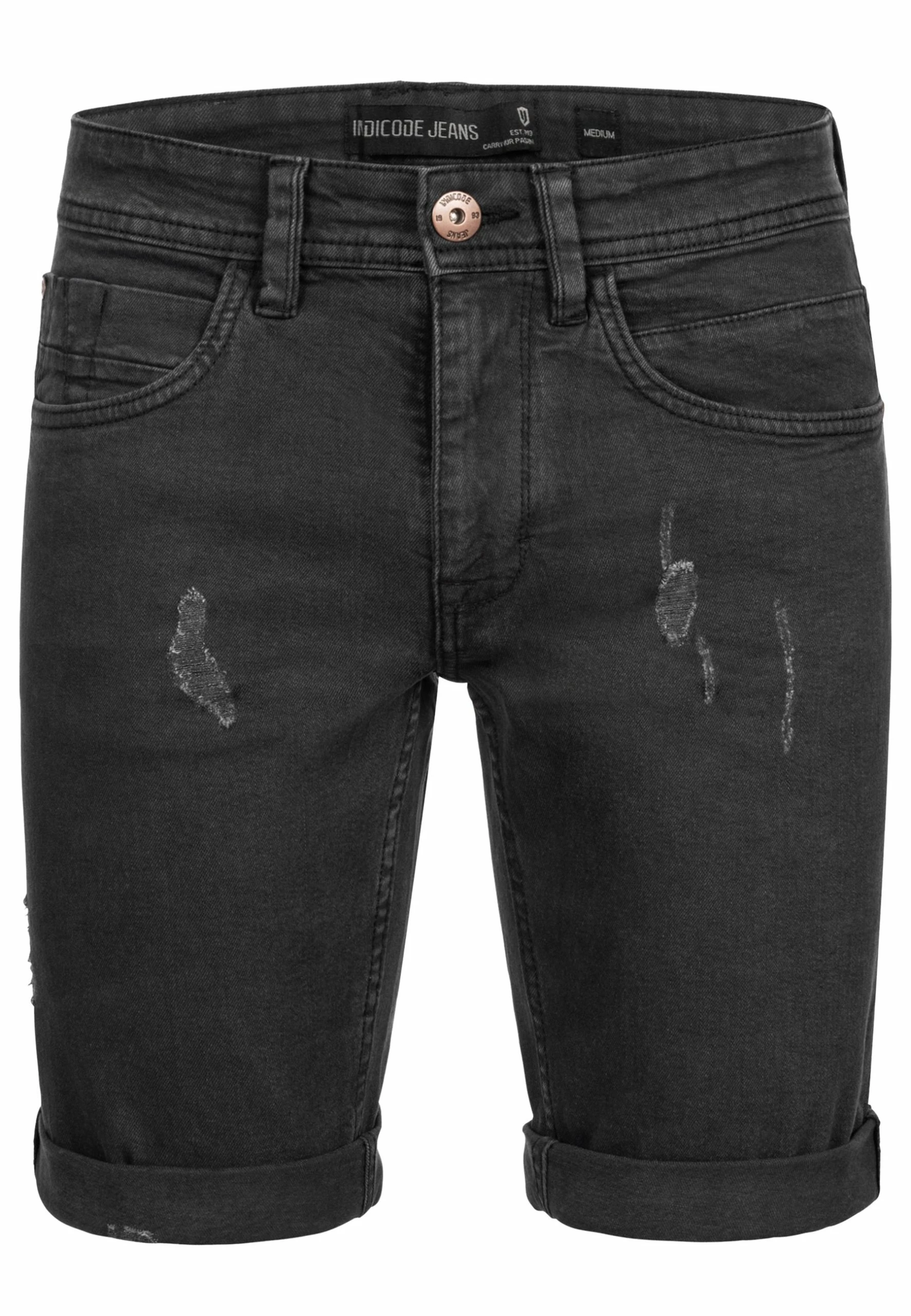 INDICODE JEANSJeansshorts - Black 6 INDICODE JEANSJeansshorts - Black - Bild 6