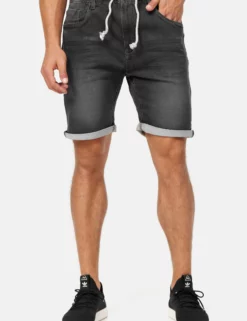 INDICODE JEANSKADIN - Jeansshorts - Black