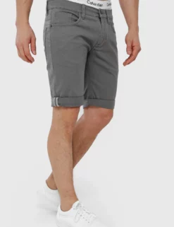 INDICODE JEANSVILLEURBANNE - Jeansshorts - Pewter -Indicode Jeans Butik b915da6f247a49d89eb43408016f147f scaled