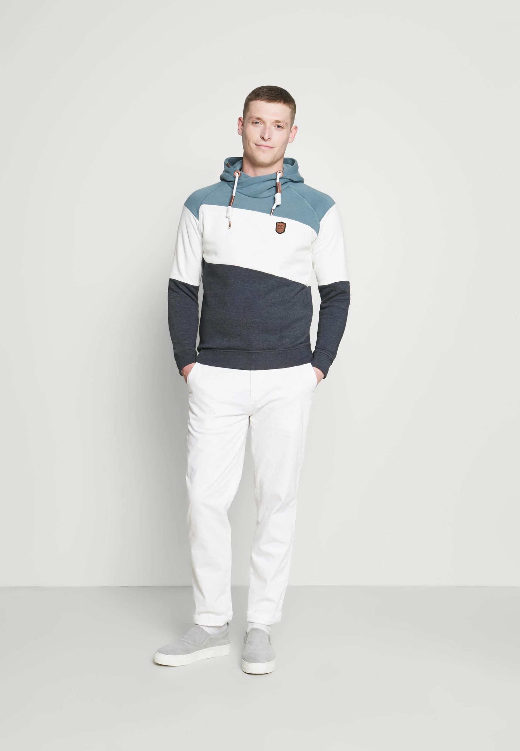 INDICODE JEANSPESSAC - Luvtröja - Aegean Blue 2 INDICODE JEANSPESSAC - Luvtröja - Aegean Blue - Bild 2