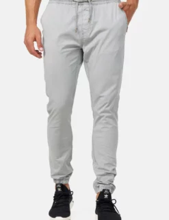 INDICODE JEANSFIELDS - Tygbyxor - Lt Grey