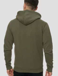 INDICODE JEANSELM - Tröja Med Dragkedja - Army -Indicode Jeans Butik e351ee496f8a4611b3b571c3ff716249