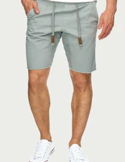 INDICODE JEANSCARVER - Jeansshorts - Grey
