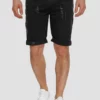 INDICODE JEANSJeansshorts - Black