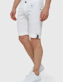 INDICODE JEANSVILLEURBANNE - Jeansshorts - Offwhite -Indicode Jeans Butik ec4c6f77735341f99481c097fea87eb7 scaled