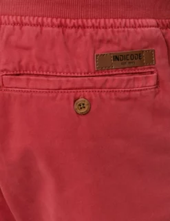 INDICODE JEANSCARVER - Jeansshorts - Vermillion -Indicode Jeans Butik fb377b9e736543b1ac609326fd5252ec